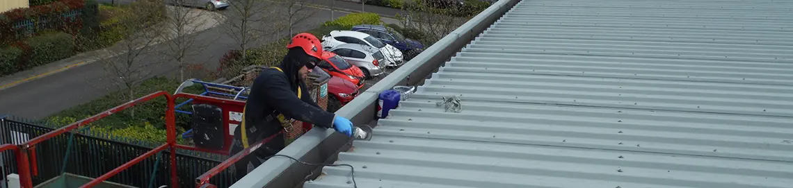 Industrial gutter replacement Runcorn