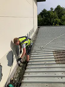 Runcorn Industrial Roofing gutter cleaning